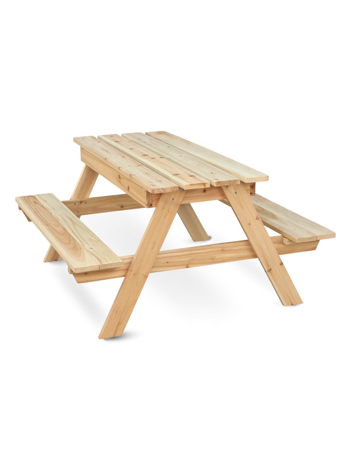 Outdoor Kinder-Picknickbank aus Tannenholz – Spielspaß im eigenen Garten