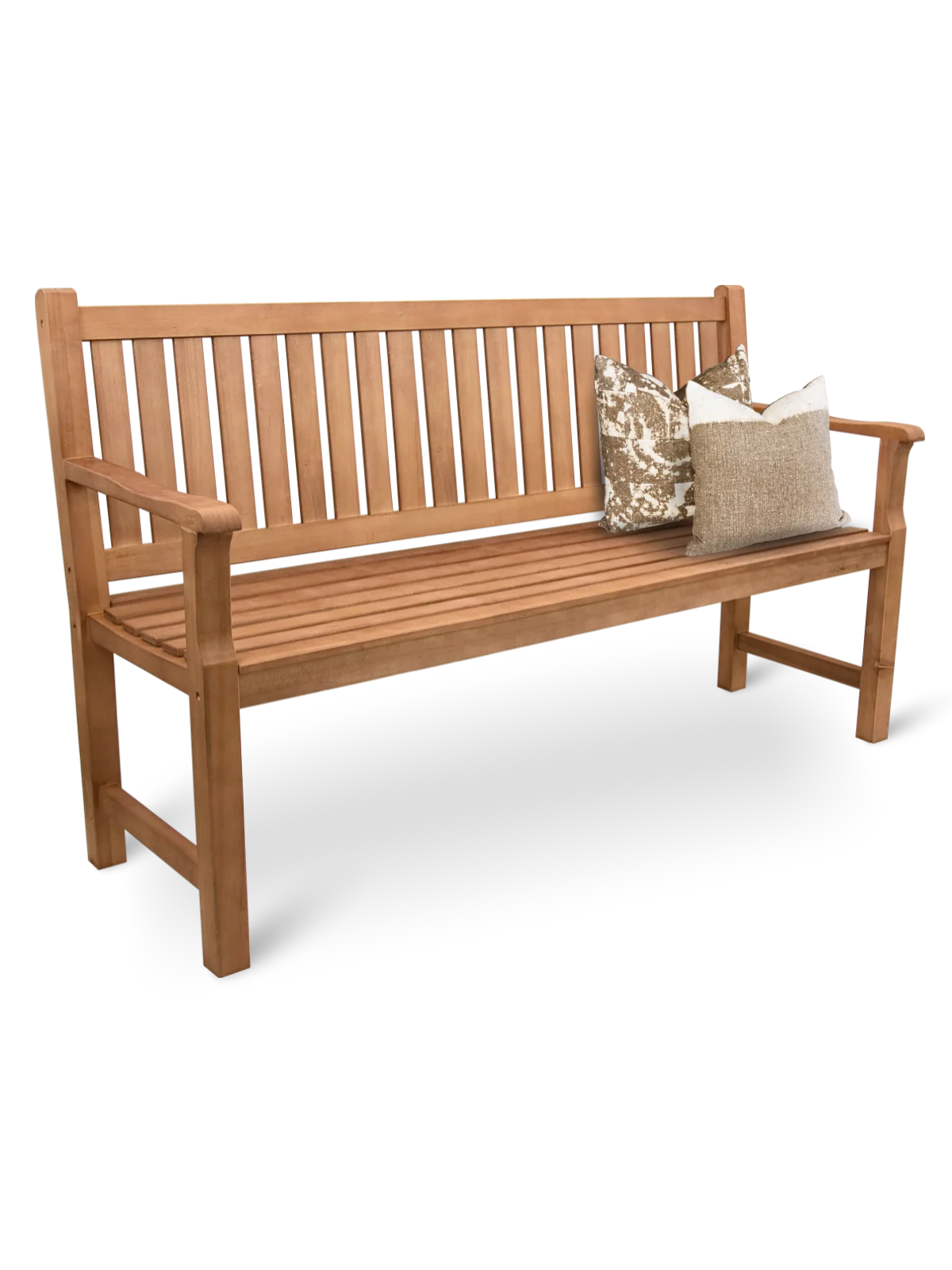 Gartenbank aus Holz 120 cm – natürlich, stabil & bequem