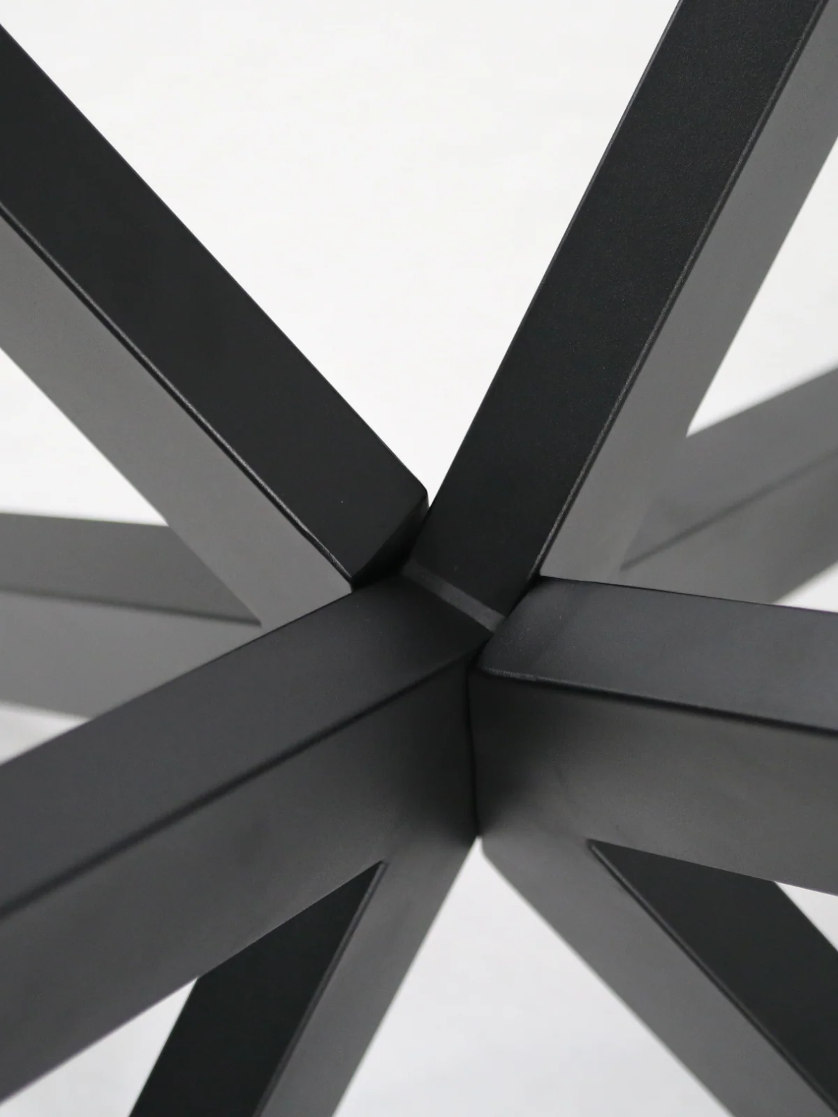 HORA Spider Round Tischgestell Mittelfuß schwarz – modernes Design & stabile Basis