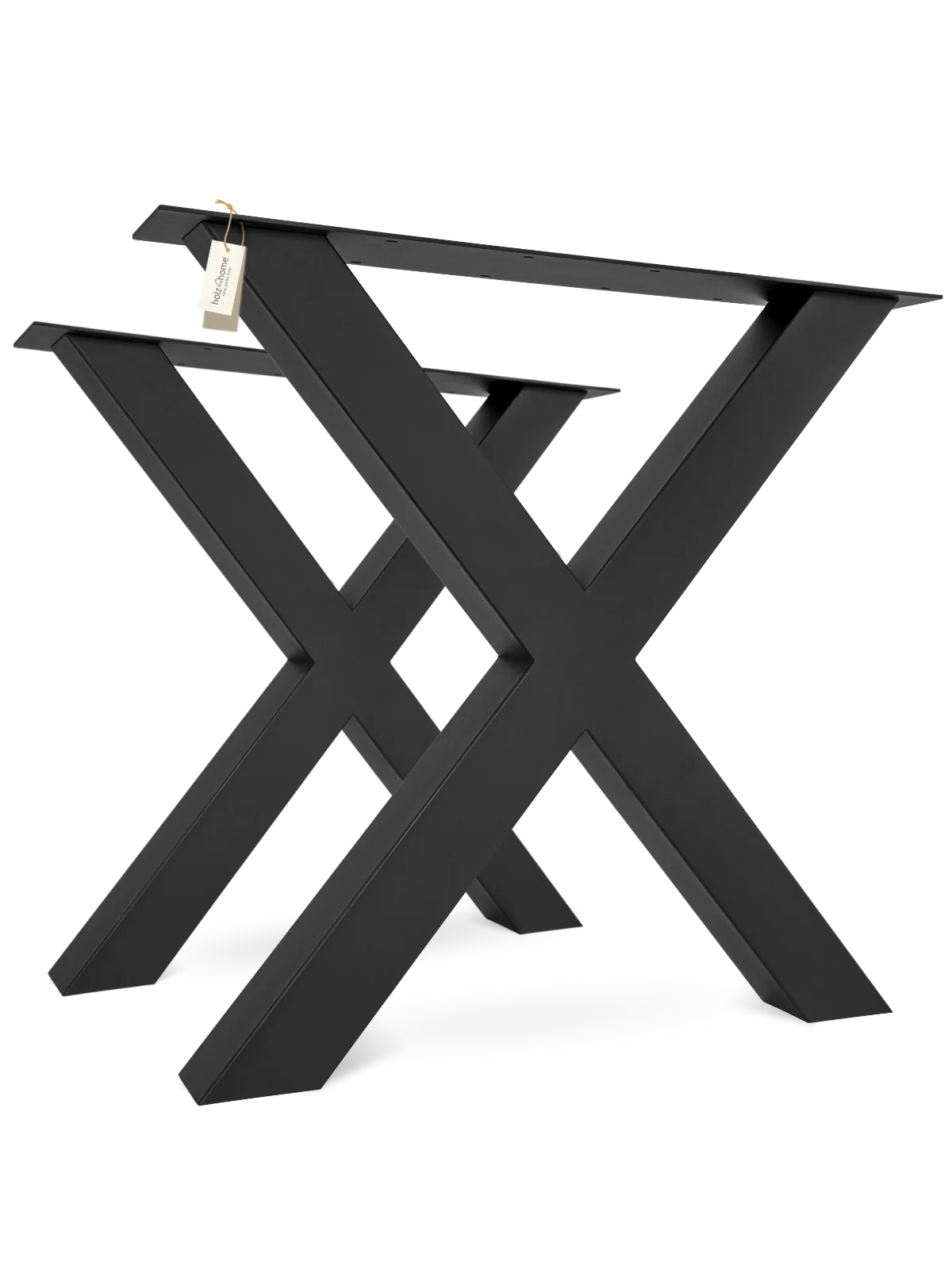 HORA X Tischbeine schwarz – modernes Design & stabile Basis für deinen Tisch