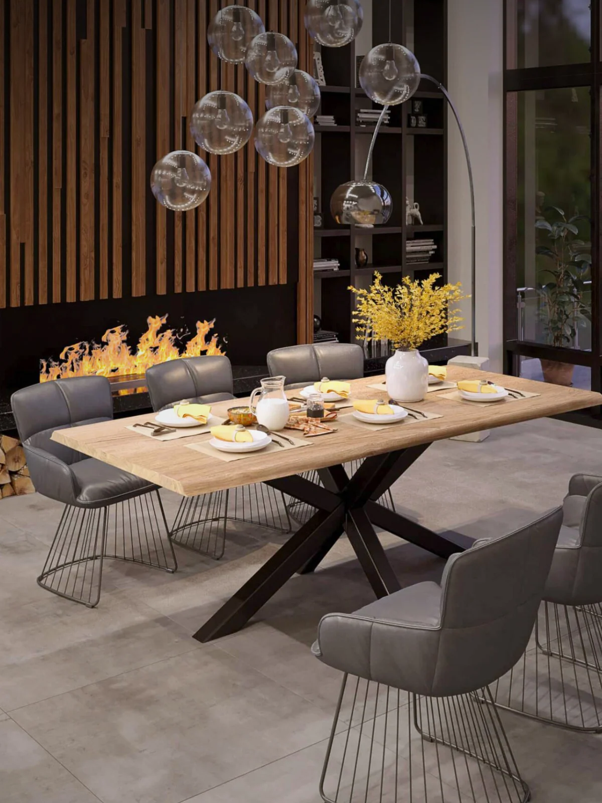 HORA Spider Tischgestell schwarz – modernes Design & stabile Basis