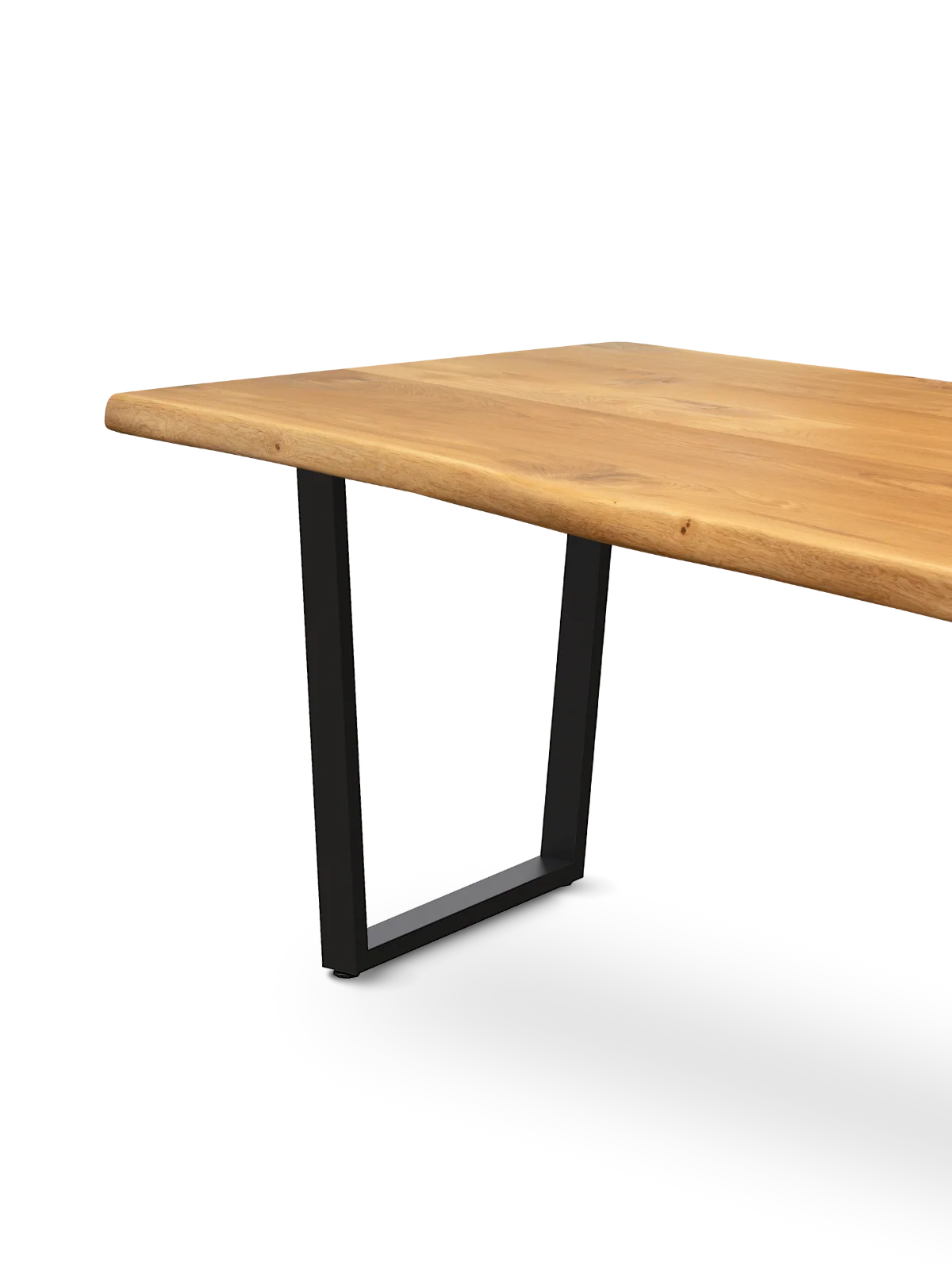 Trapez Tischgestell schwarz – stabil & modern für individuelle Tischplatten