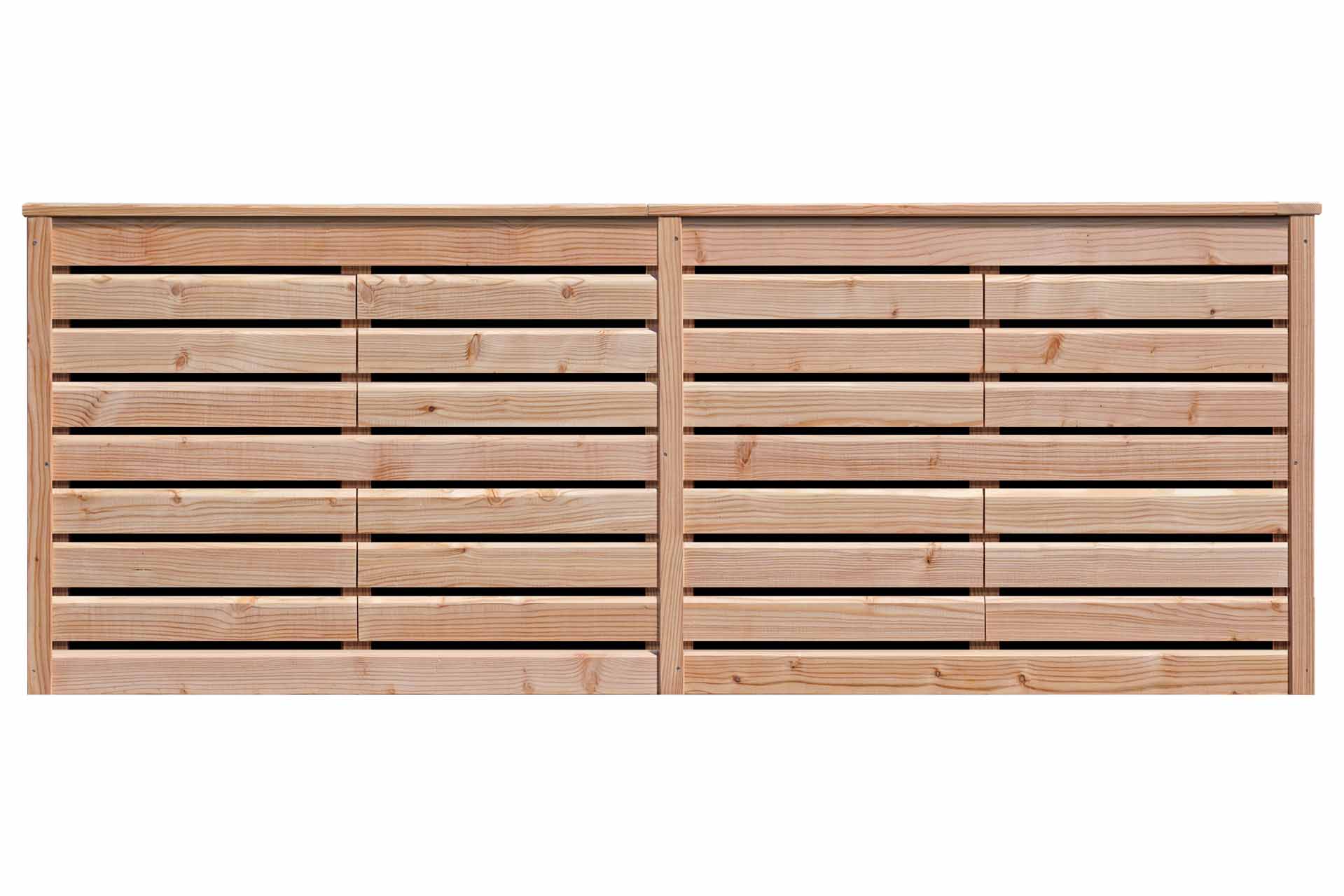 Rhombus Hochbeet XL – 206 × 103 × 75 cm | Lärche natur