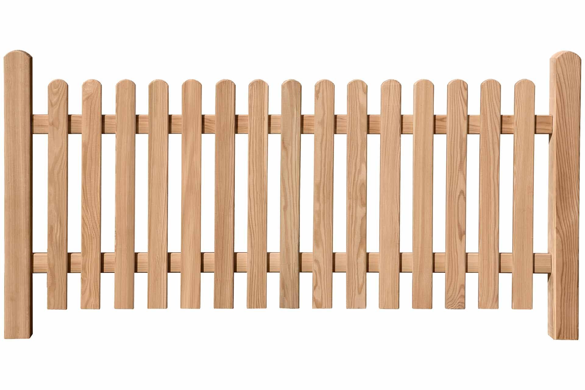 Zaunpfosten Lärche 9x9x95 cm – Holzpfosten für Vorgartenzaun – wetterfest & nachhaltig – passend für DIY Holzzaun-Set 180x80 cm