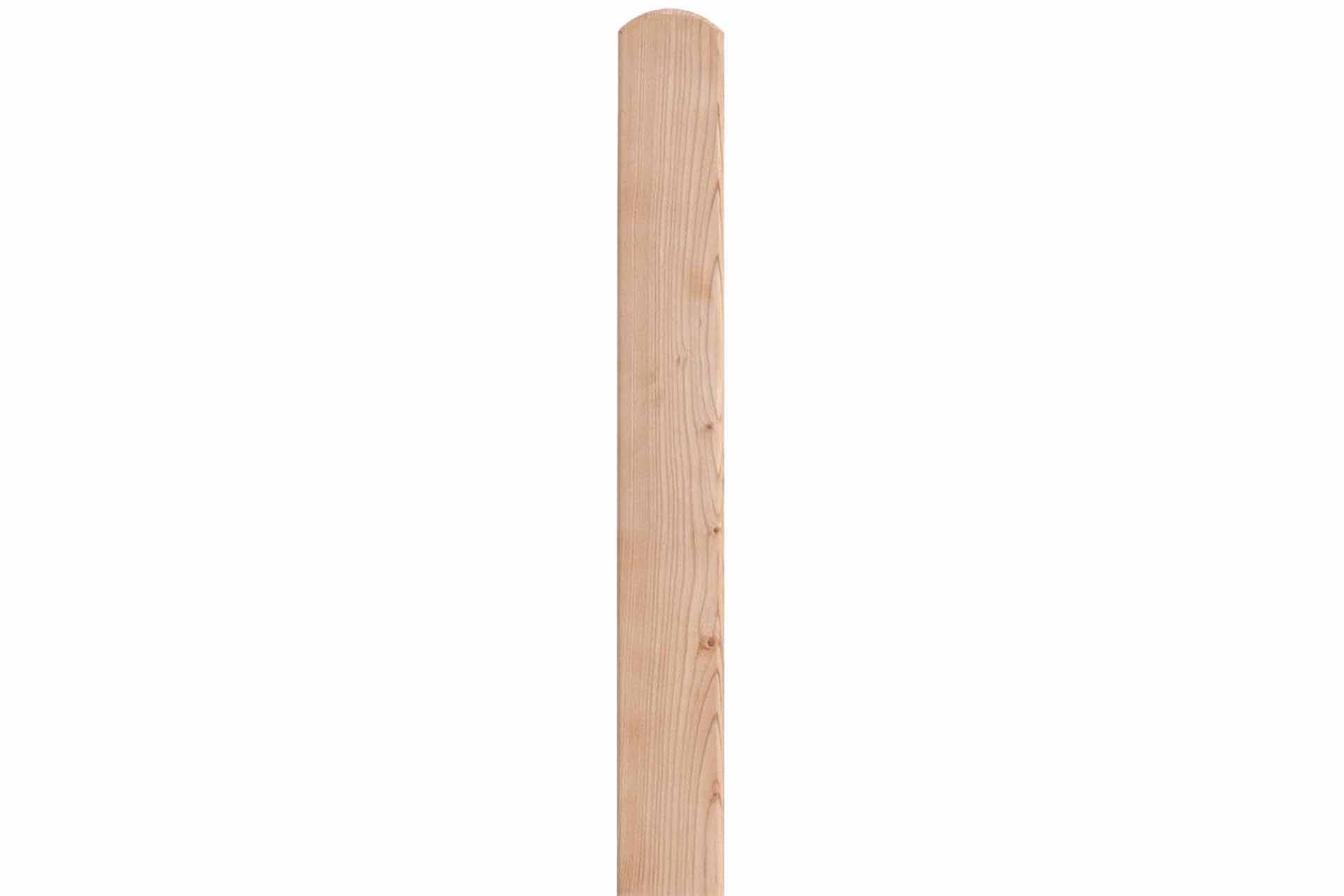 Zaunpfosten Lärche 9x9x95 cm – Holzpfosten für Vorgartenzaun – wetterfest & nachhaltig – passend für DIY Holzzaun-Set 180x80 cm