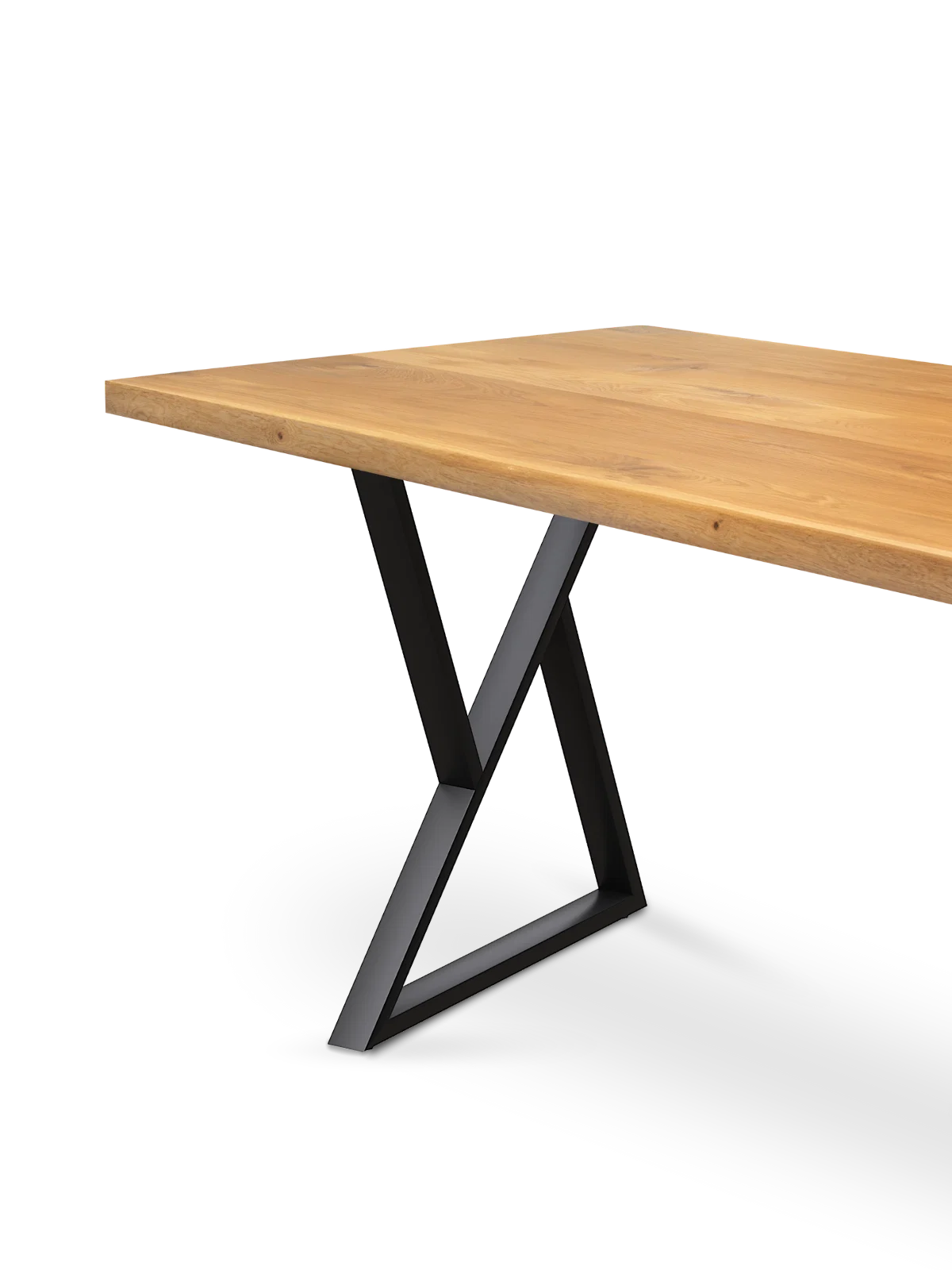 Doppel-Dreieck Tischgestell schwarz – stabil & modern für individuelle Tischplatten - 1 Paar (2 Stück)