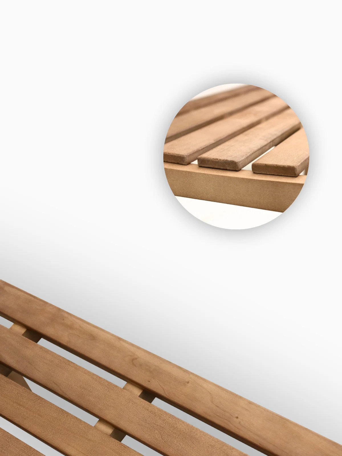 Gartenbank aus Holz 120 cm – natürlich, stabil & bequem